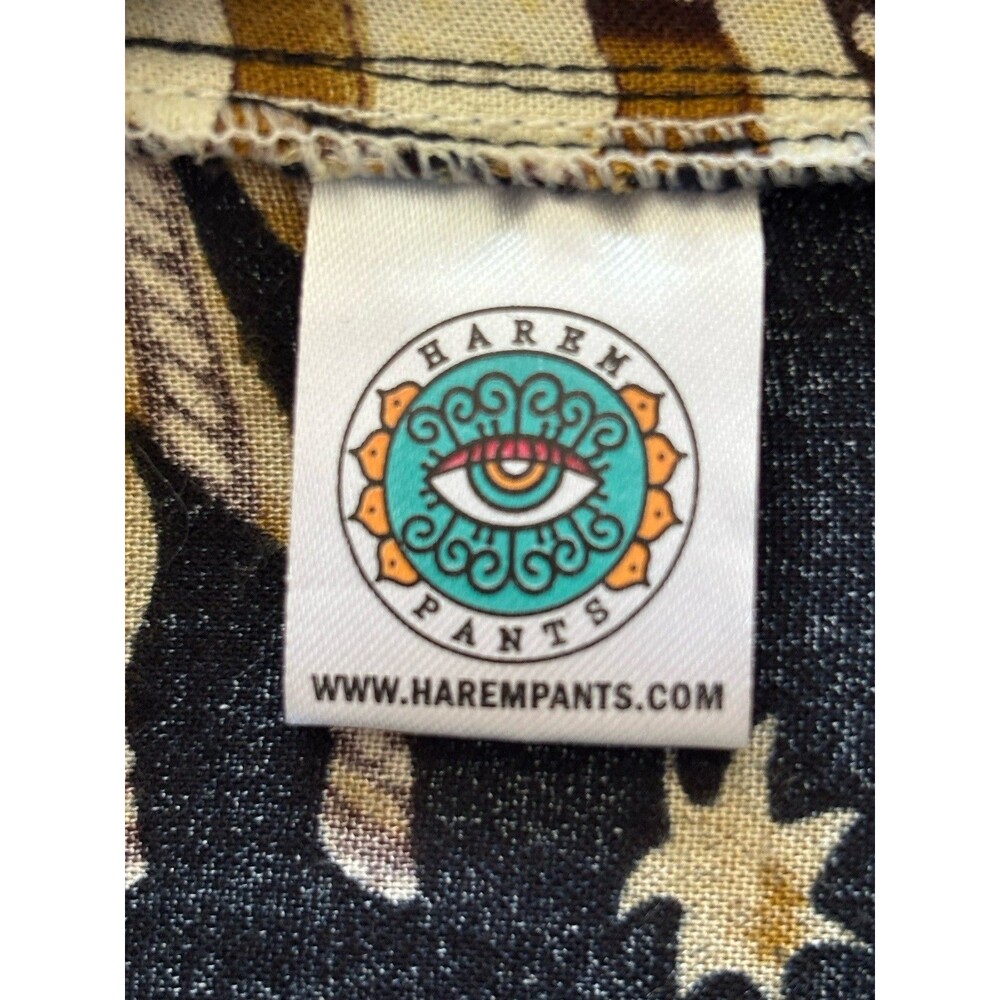 Harem Pants Elephant Bliss Kimono Cardigan in Black Unisex - Flaw - Picture 3 of 4